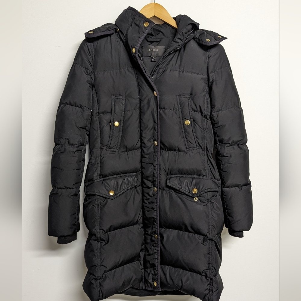 J Crew Puffer Coat